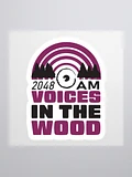 Voices in the Wood - Logo - Sticker product image (1)