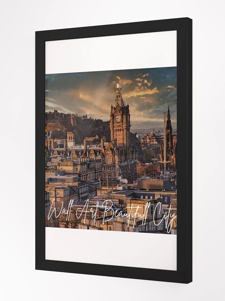 Edinburg Art Framed High-Quality Matte Poster (in) product image (2)
