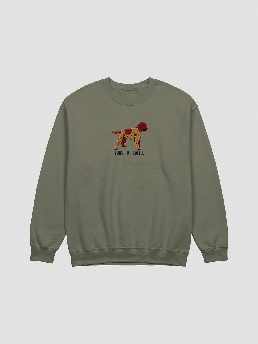 Born to Truffle Sweatshirt (Embroidered) of a Lagotto Romagnolo(Liver Roan) product image (1)