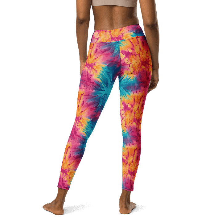 Vibe Burst Yoga Leggings – Bold Energy, Ultimate Flex product image (2)