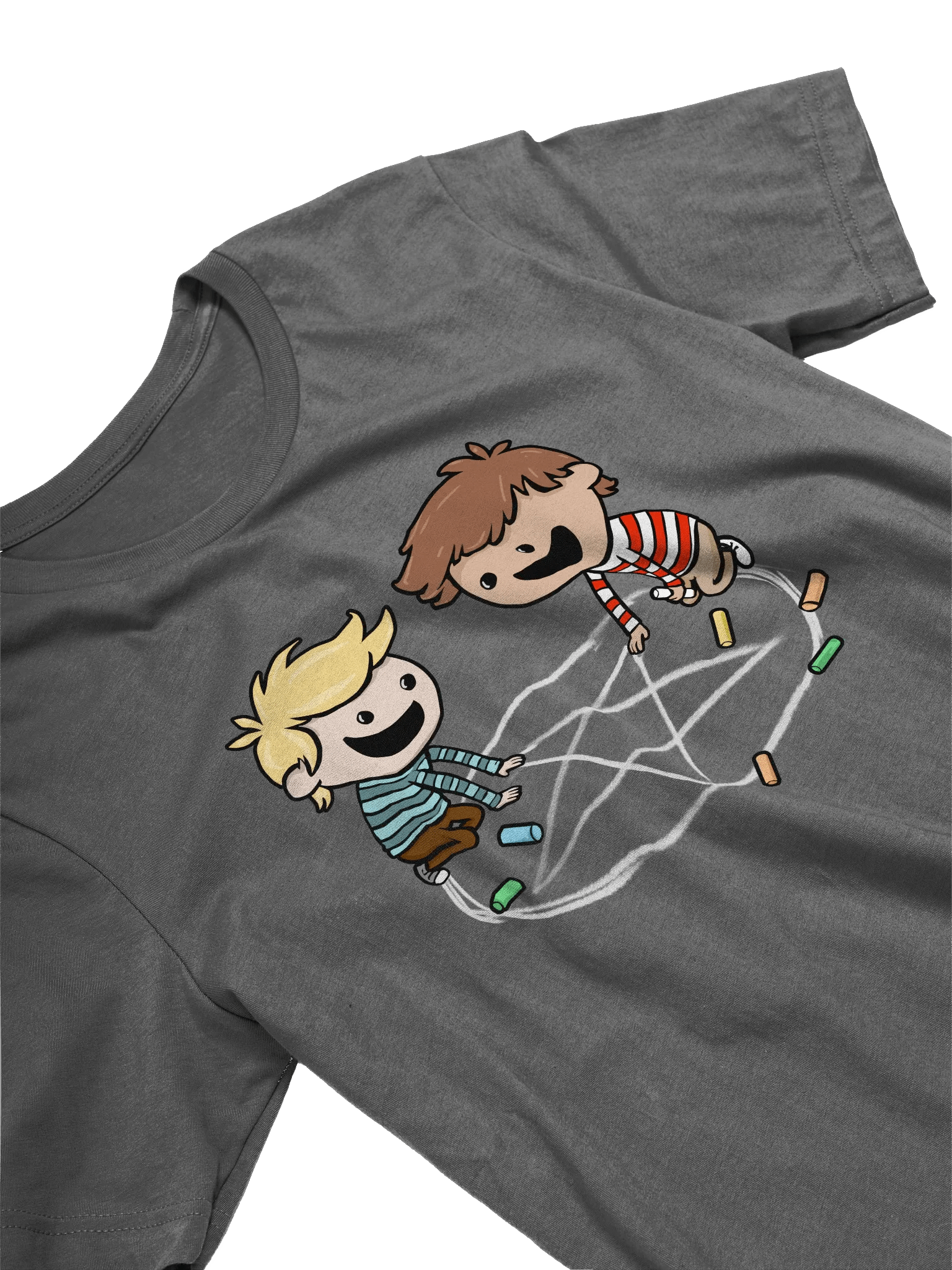 Occult 4 Kids! Chalk Drawing (Supersoft Tee) product image (3)