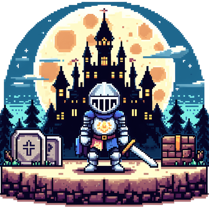Knight Pixel Art product image (2)
