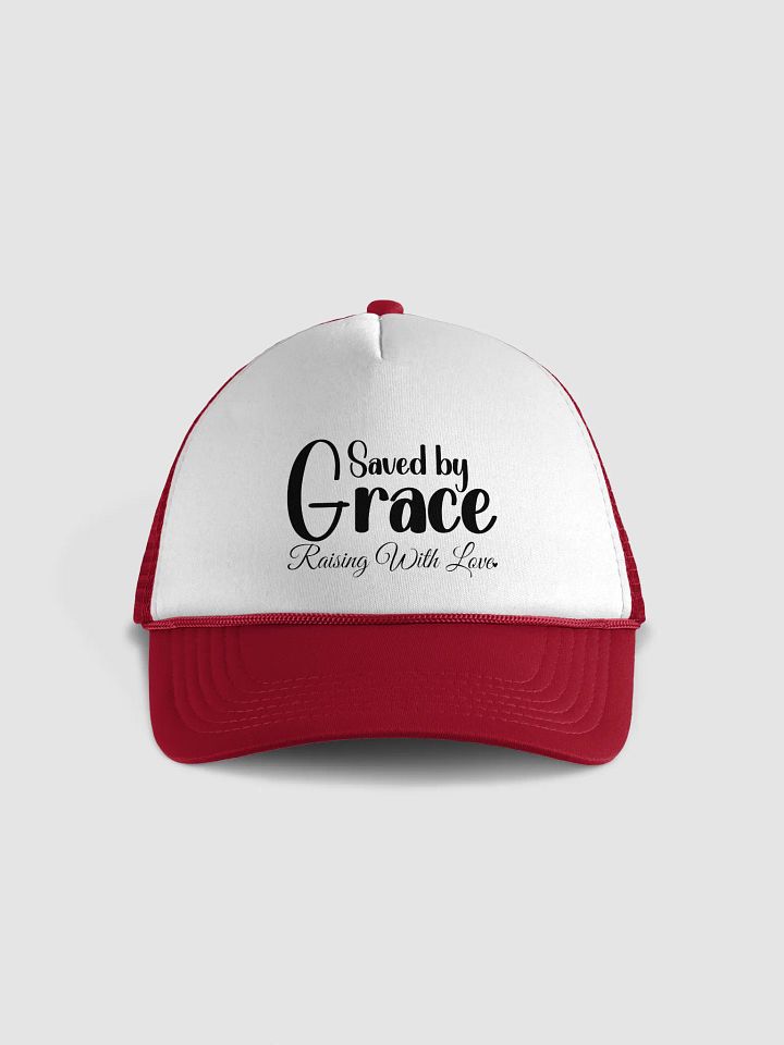 Saved By Grace, Foam Trucker Hat. product image (2)