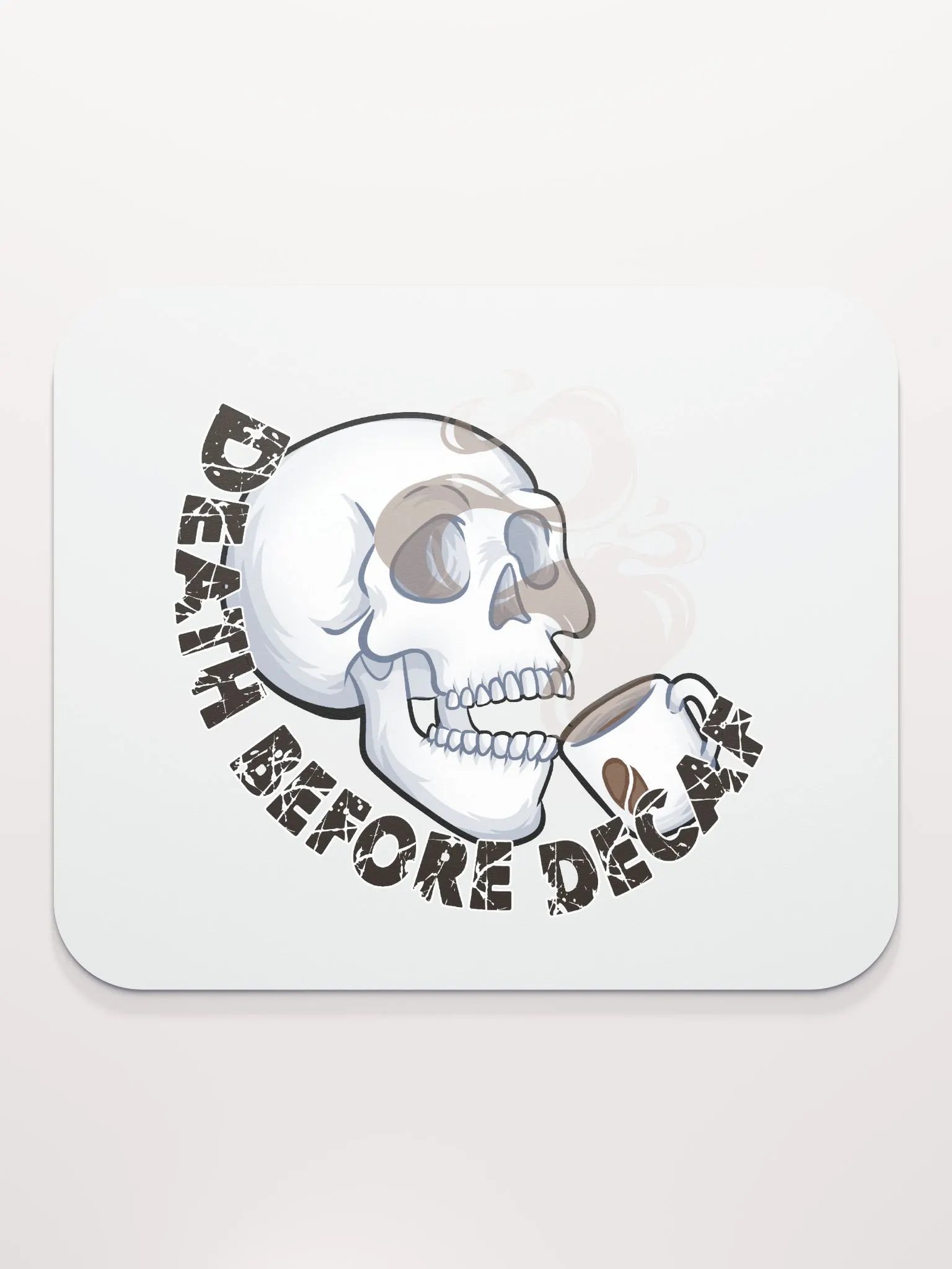 Death Before Decaf Mouse Pad product image (2)