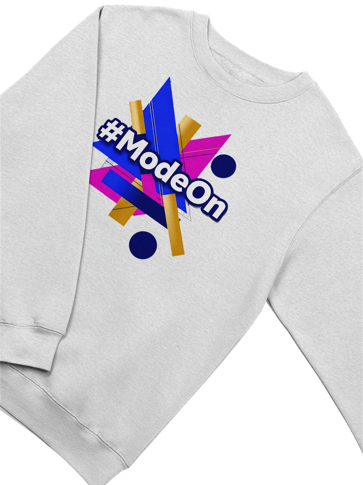 Hashtag #ModeOn Vibes Crewneck Sweatshirt product image (13)