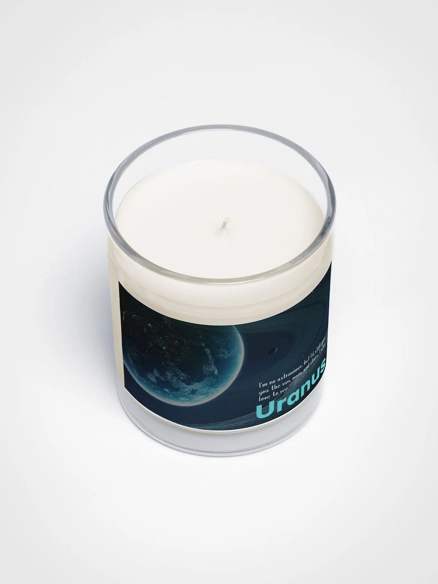 "I'm no astronomer, but I'd still give you the sun, moon, and stars. I also love to see Uranus." Candle product image (3)