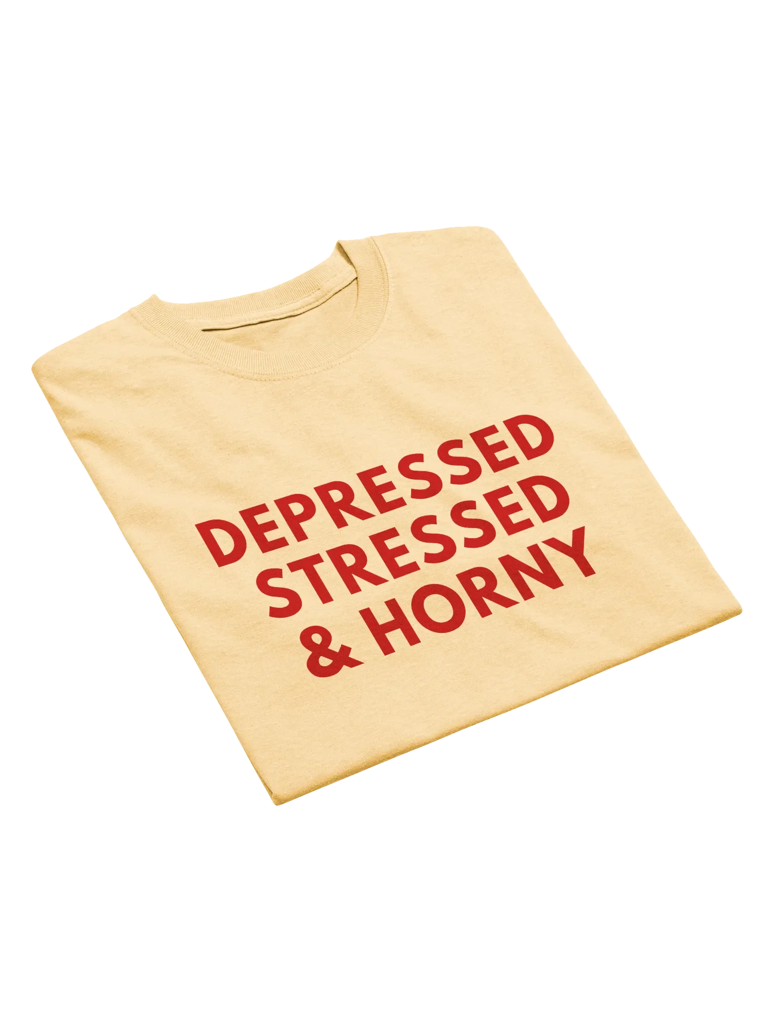 Depressed Stressed & Horny T-Shirt product image (6)