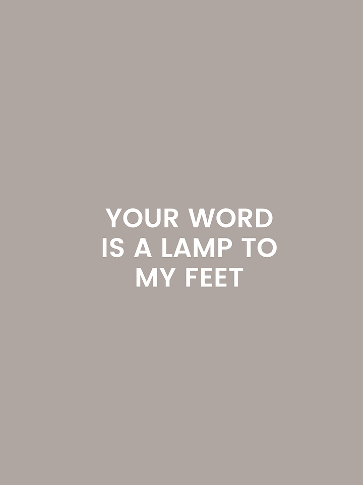 Lamp To My Feet. product image (1)