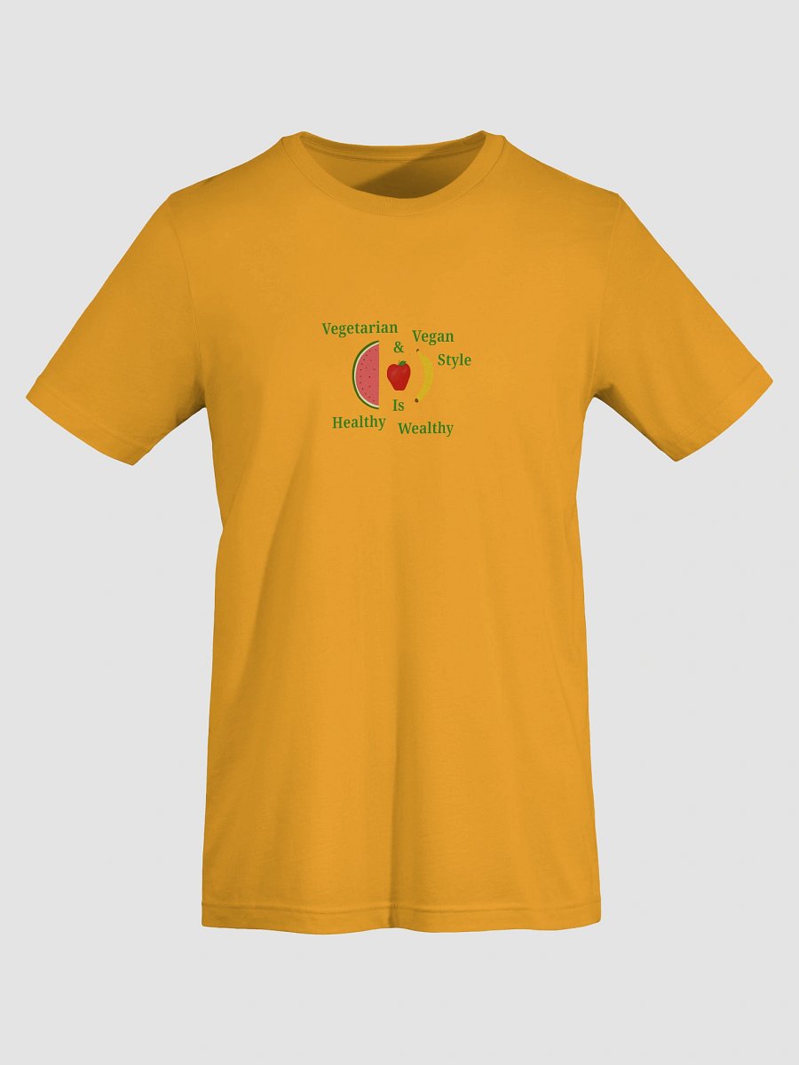Healthy Wealthy Vegetarian & Vegan T-Shirt product image (7)