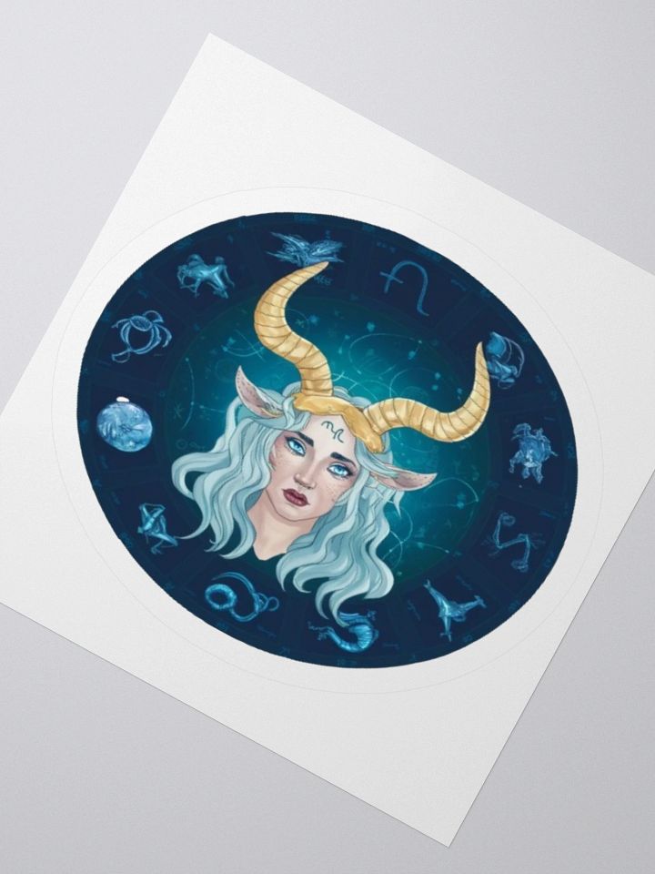 Capricorn Kiss-Cut Sticker product image (4)