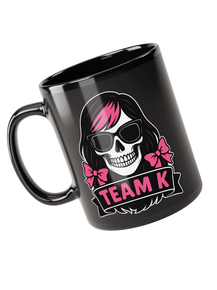 TEAM K (V-6) Black Mug product image (3)