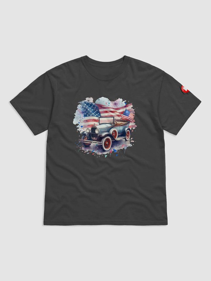 Classic Car Patriotic Triangle Tee product image (2)