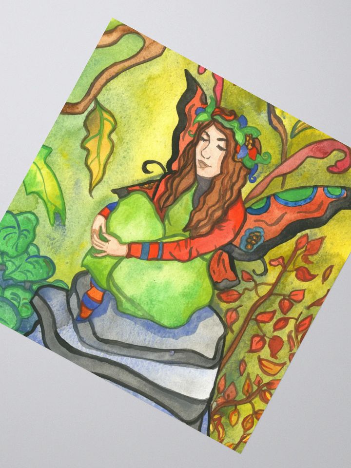 Golden Leaves Sticker product image (3)