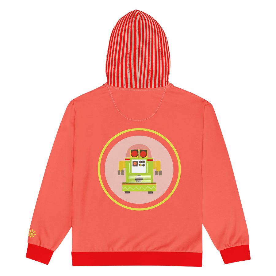 Roller-Egg the Atomic Robot - Sweatshirt with Striped Hood product image (3)