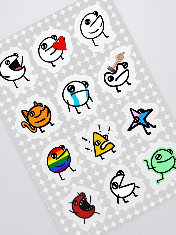 「Emote」 Sticker Sheet product image (1)