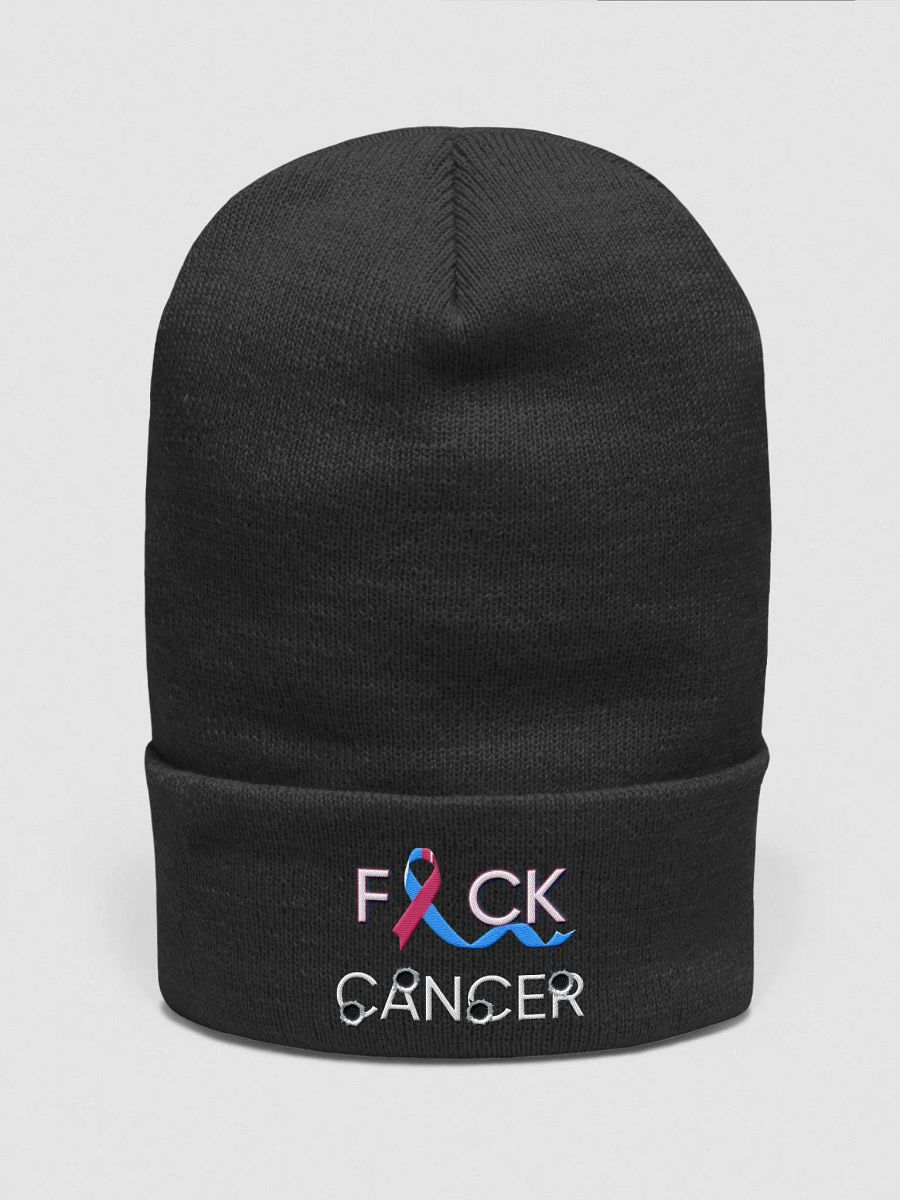 F Cancer Beanie product image (1)