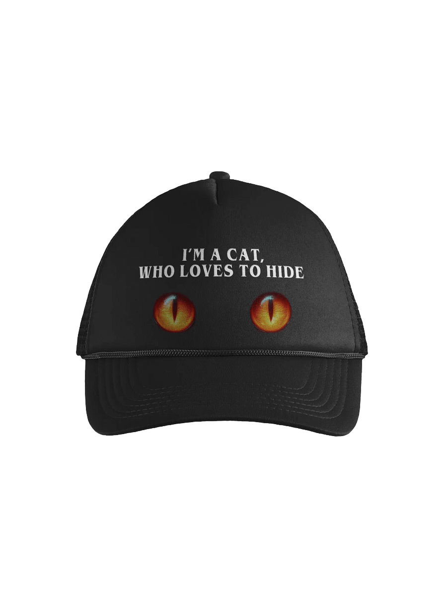 Glowing Cat Eyes Trucker Hat product image (1)
