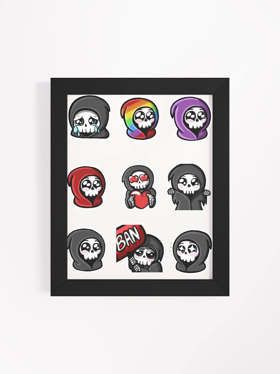 All the emotes poster product image (7)
