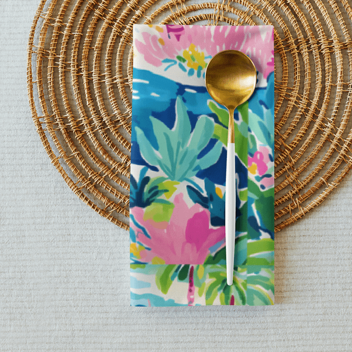 Tropical Paradise Cloth Napkins - Set of 4 product image (2)