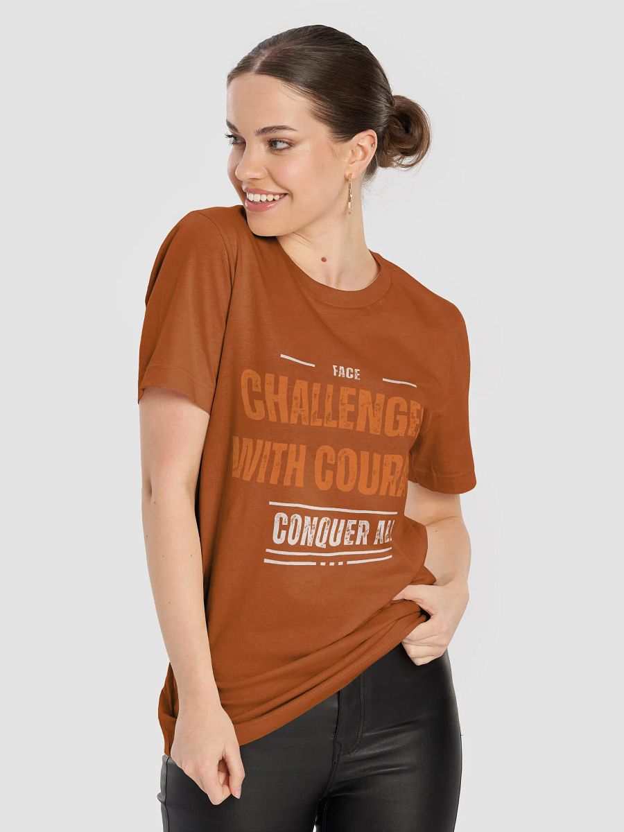 Face Challenges With Courage T-Shirt product image (8)
