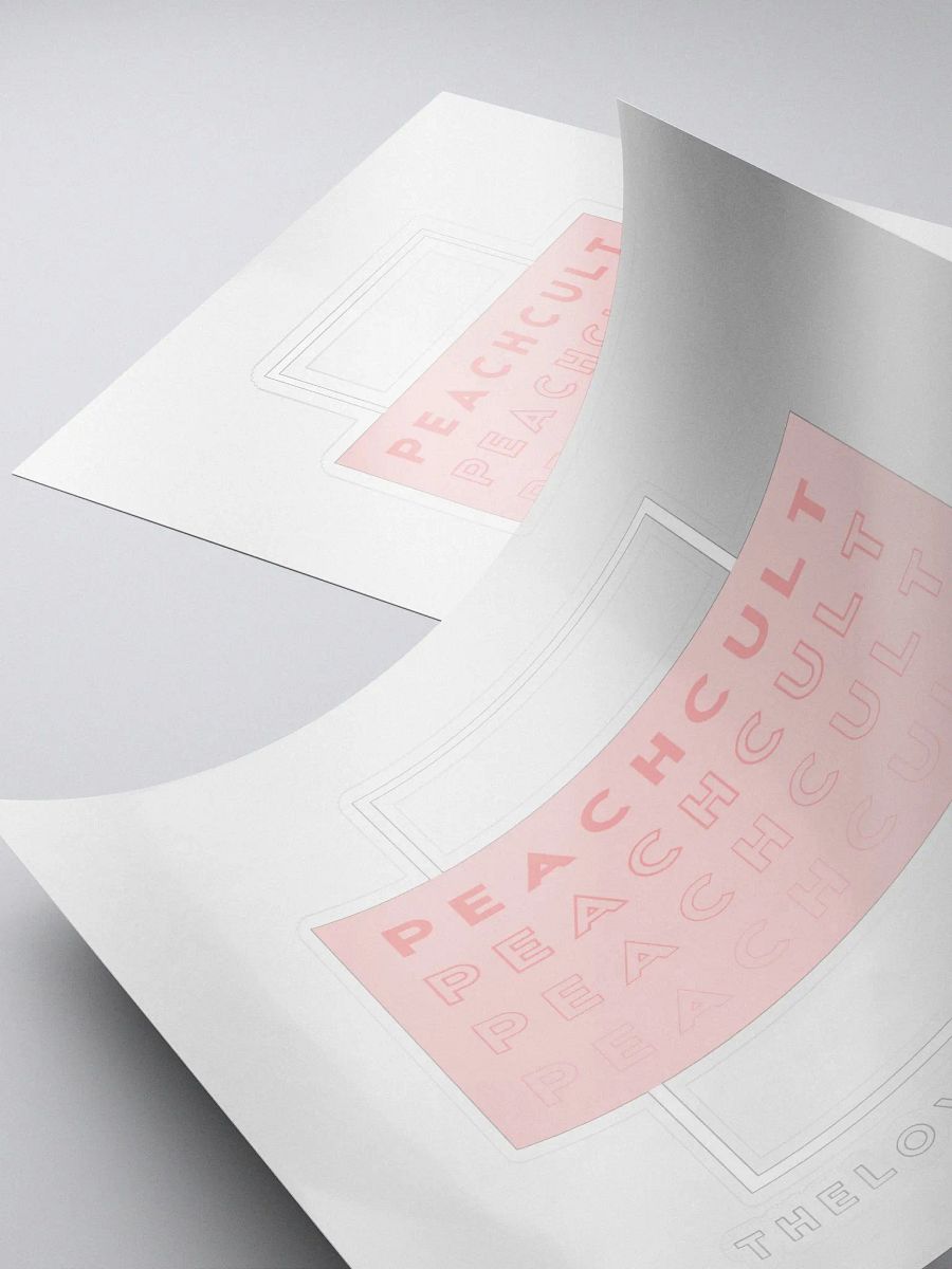 PEACHCULT Sticker product image (4)