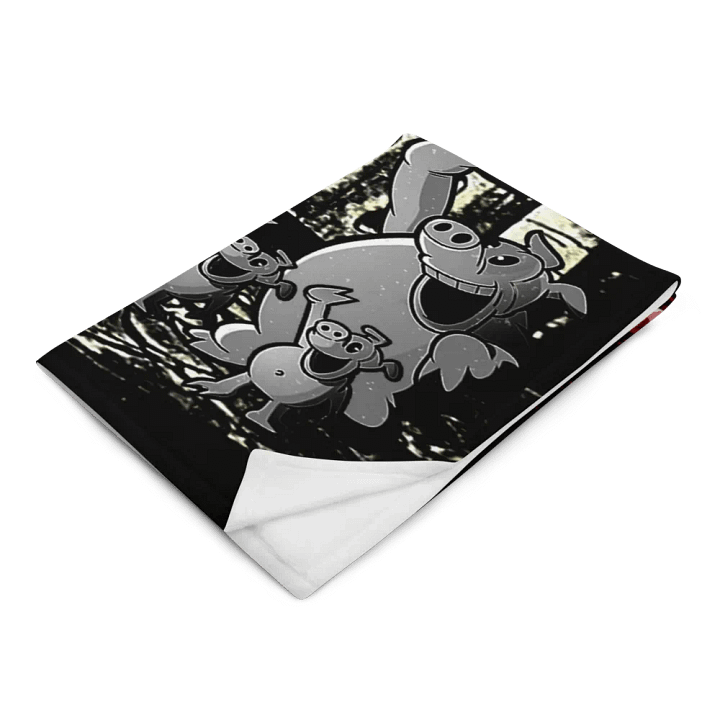 Satanic Claus Throw Blanket product image (14)