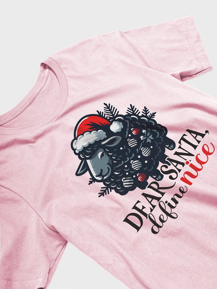 Nice Sheep Santa Tee product image (2)