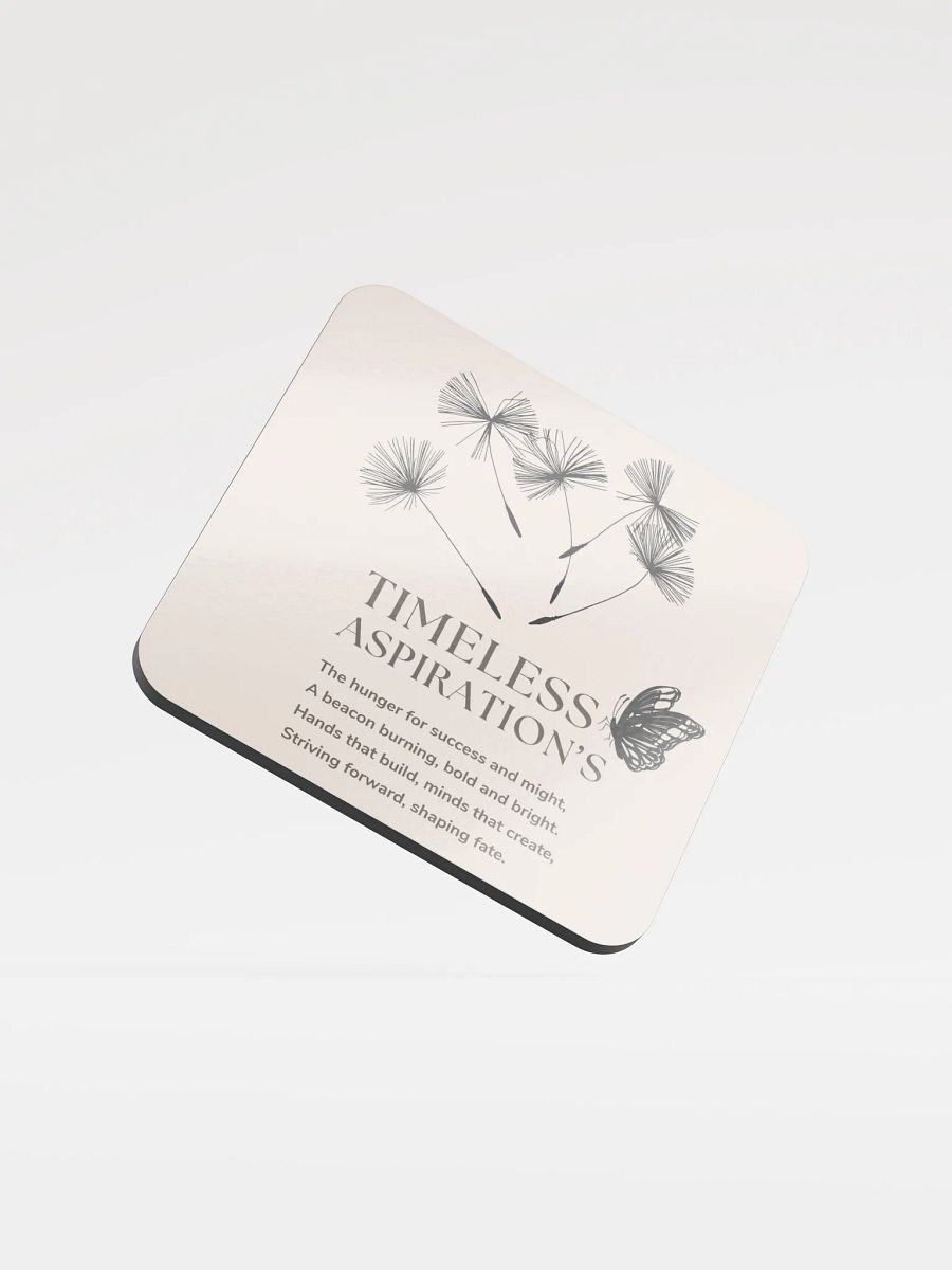 Timeless Aspiration's Cork Coaster product image (1)