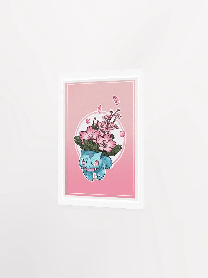 "Blossoming Ivysaur" Poster product image (2)