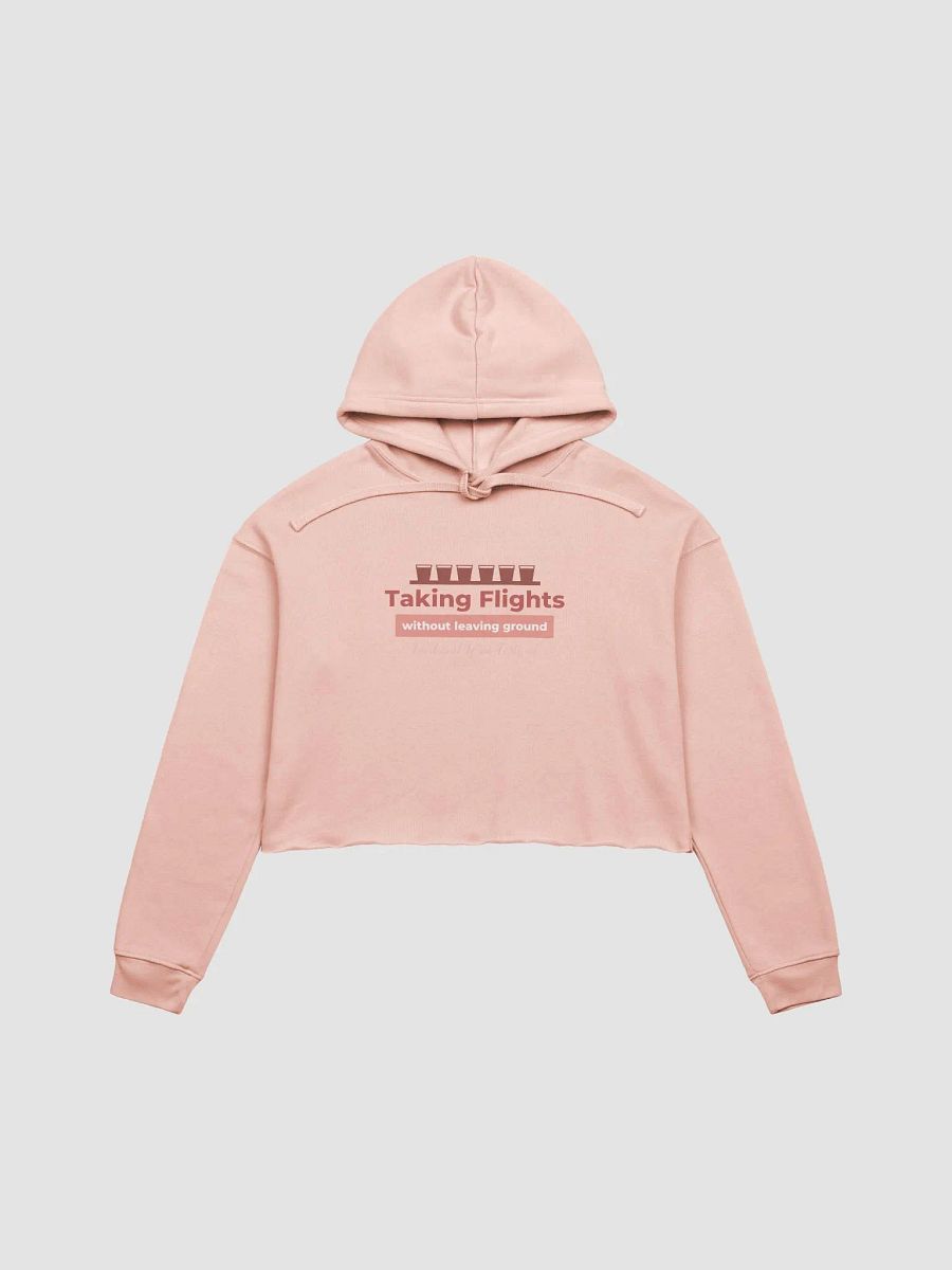 Drinking Around the World Disney: Taking Flights Without Leaving Ground Pink Crop Hoodie product image (1)