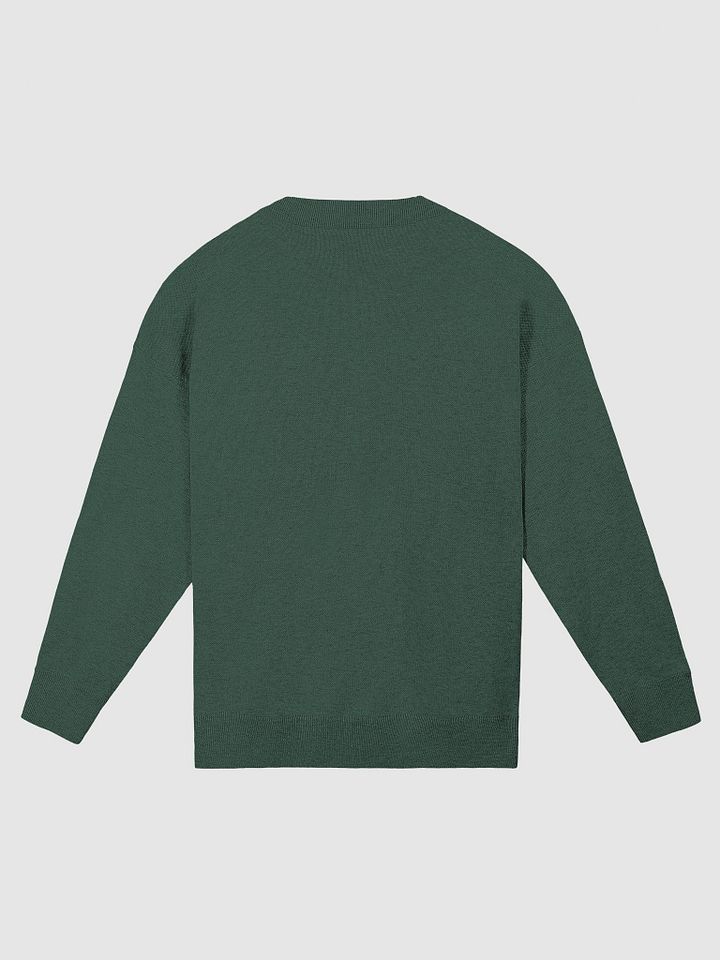 admittedly difficult (duotone green) knitwear relaxed crewneck product image (8)
