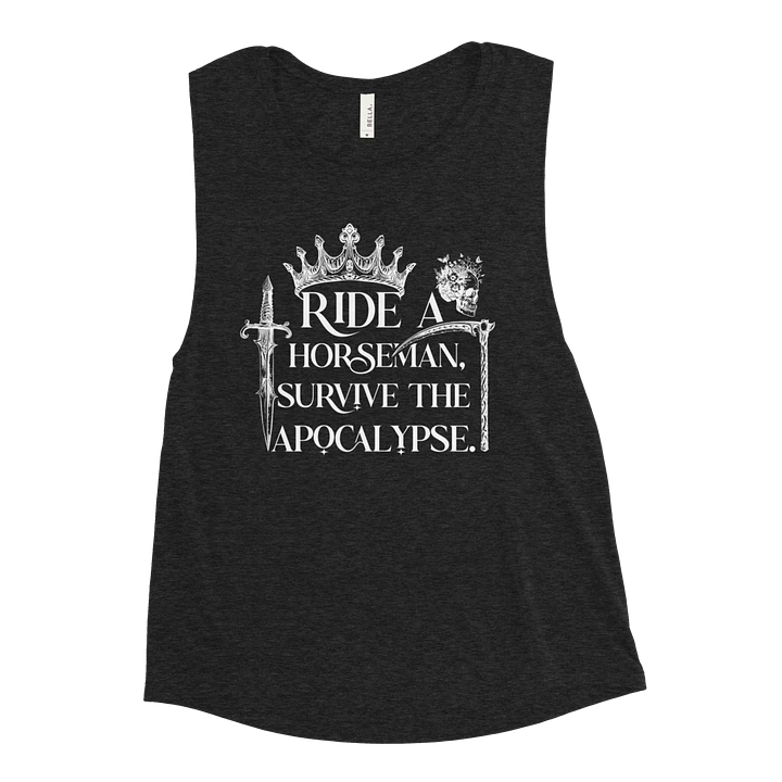 Ride a Horseman Bella+Canvas Women's Flowy Muscle Tank product image (1)