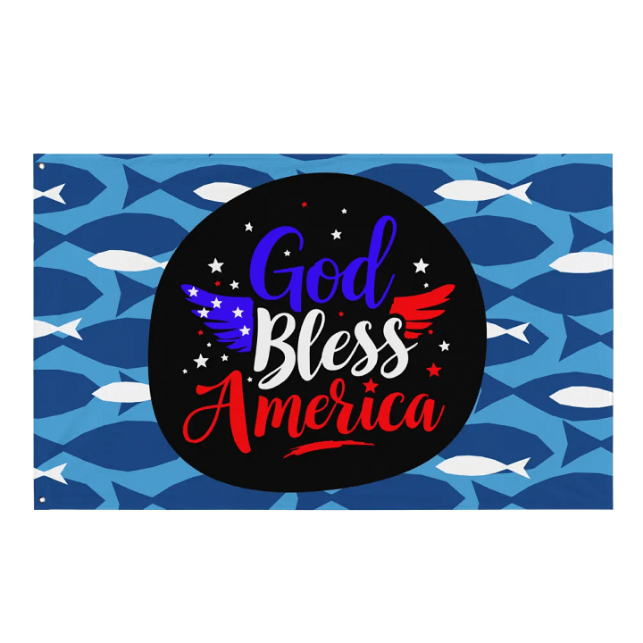 Flag: God Bless America product image (2)