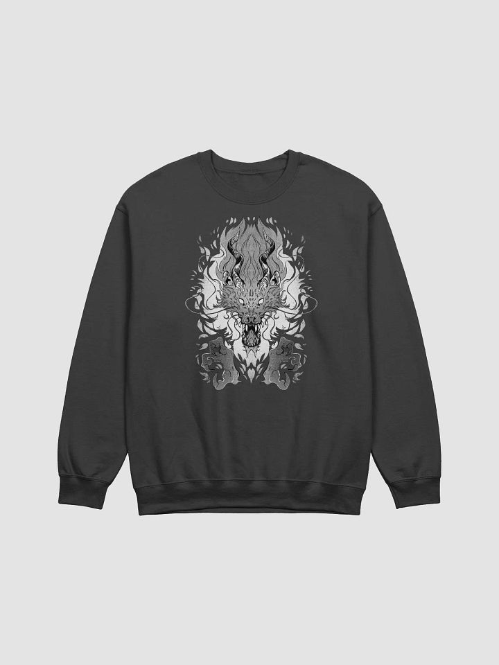 Black and White Possum Dragon Crew Neck product image (1)