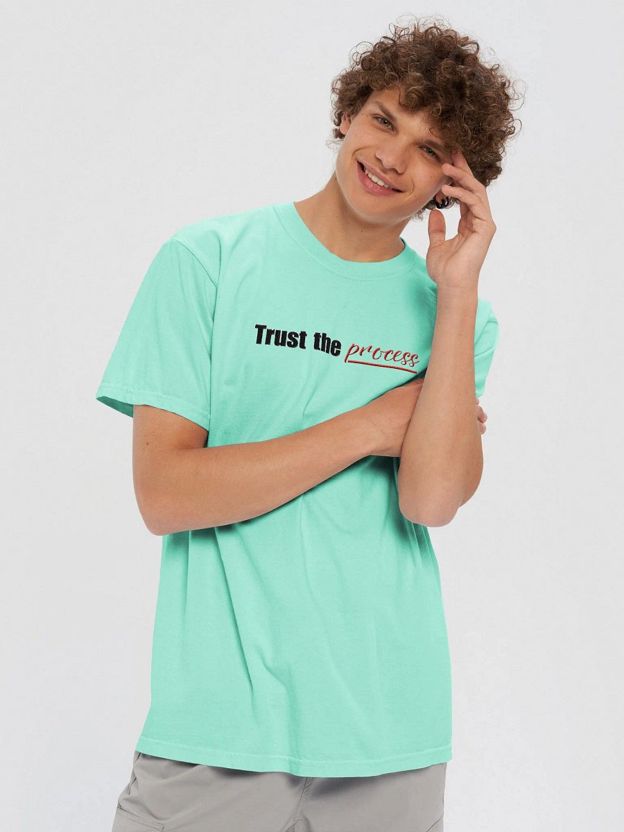 Trust the Process Comfort Colors Tee product image (5)