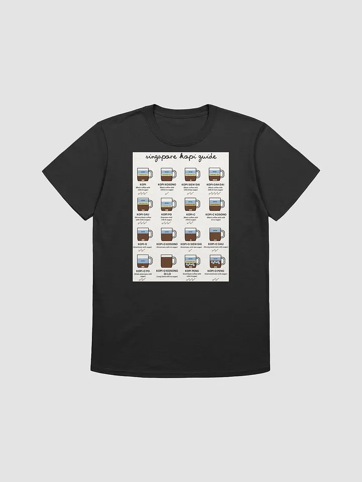 Singapore Coffee Guide T-shirt product image (7)