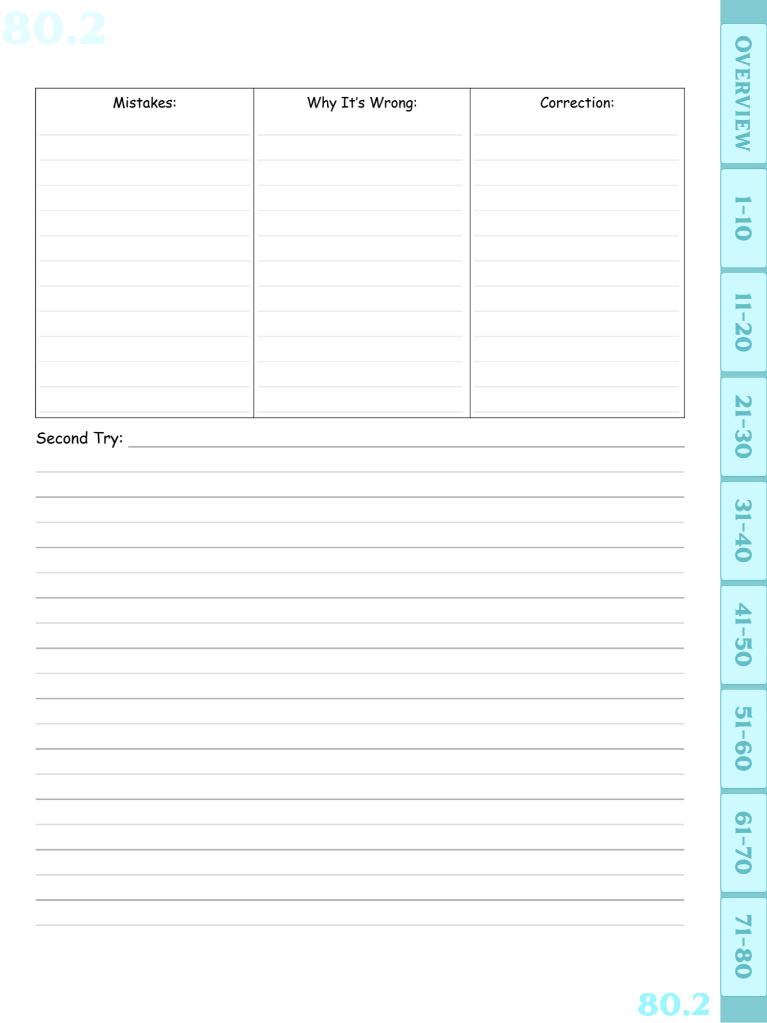 Pastel Blue Digital Writing Practice Journal product image (5)