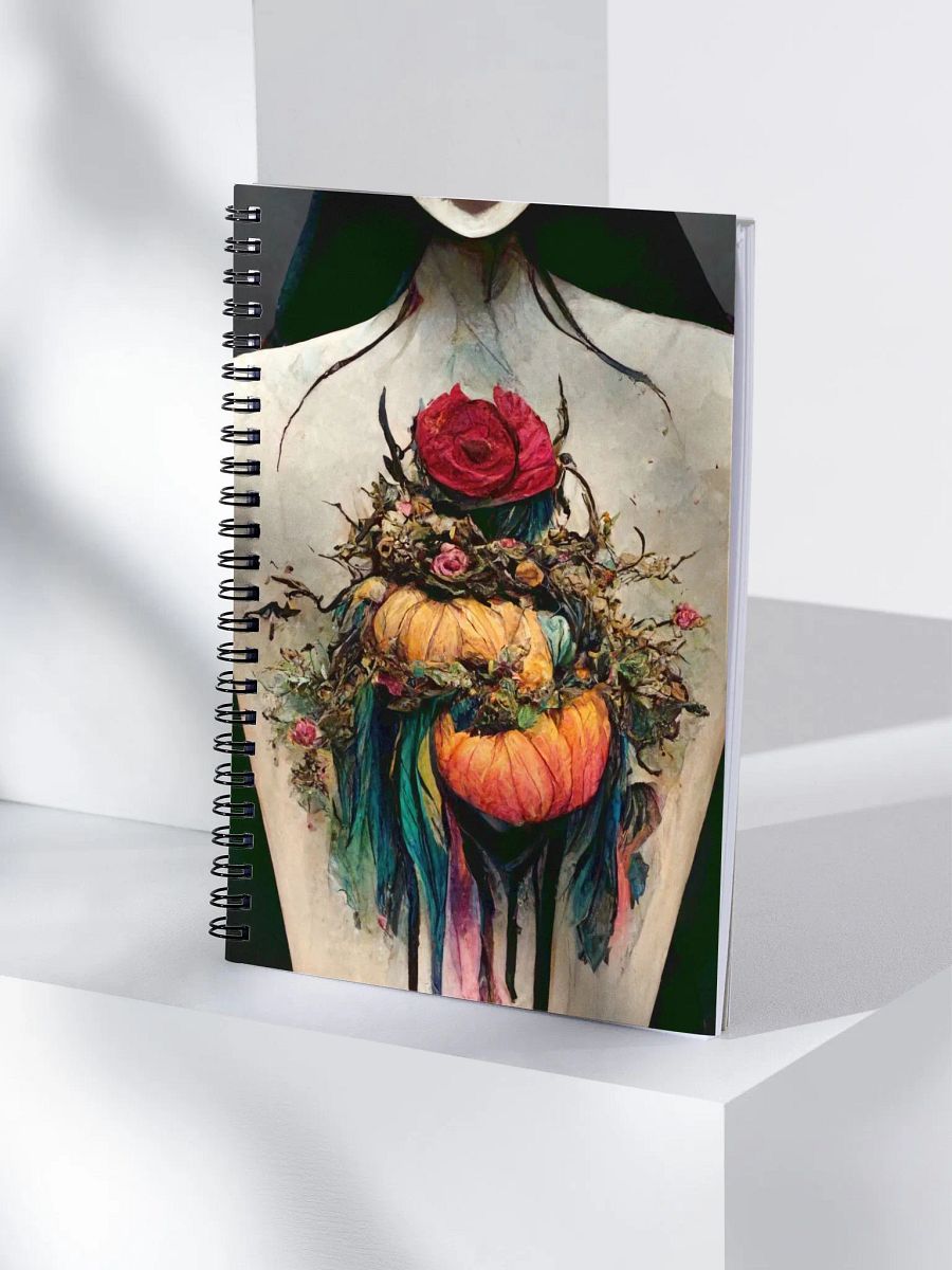 Whimsical Nature Spiral Notebook product image (4)