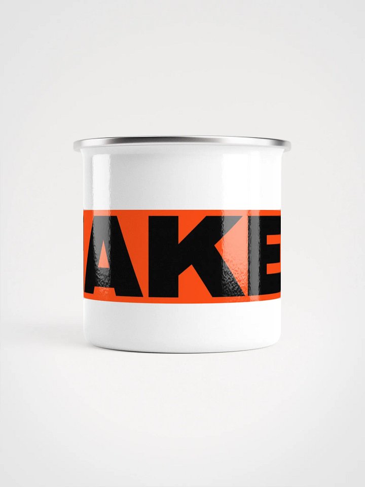 "MAKER" Enamel Mug product image (1)