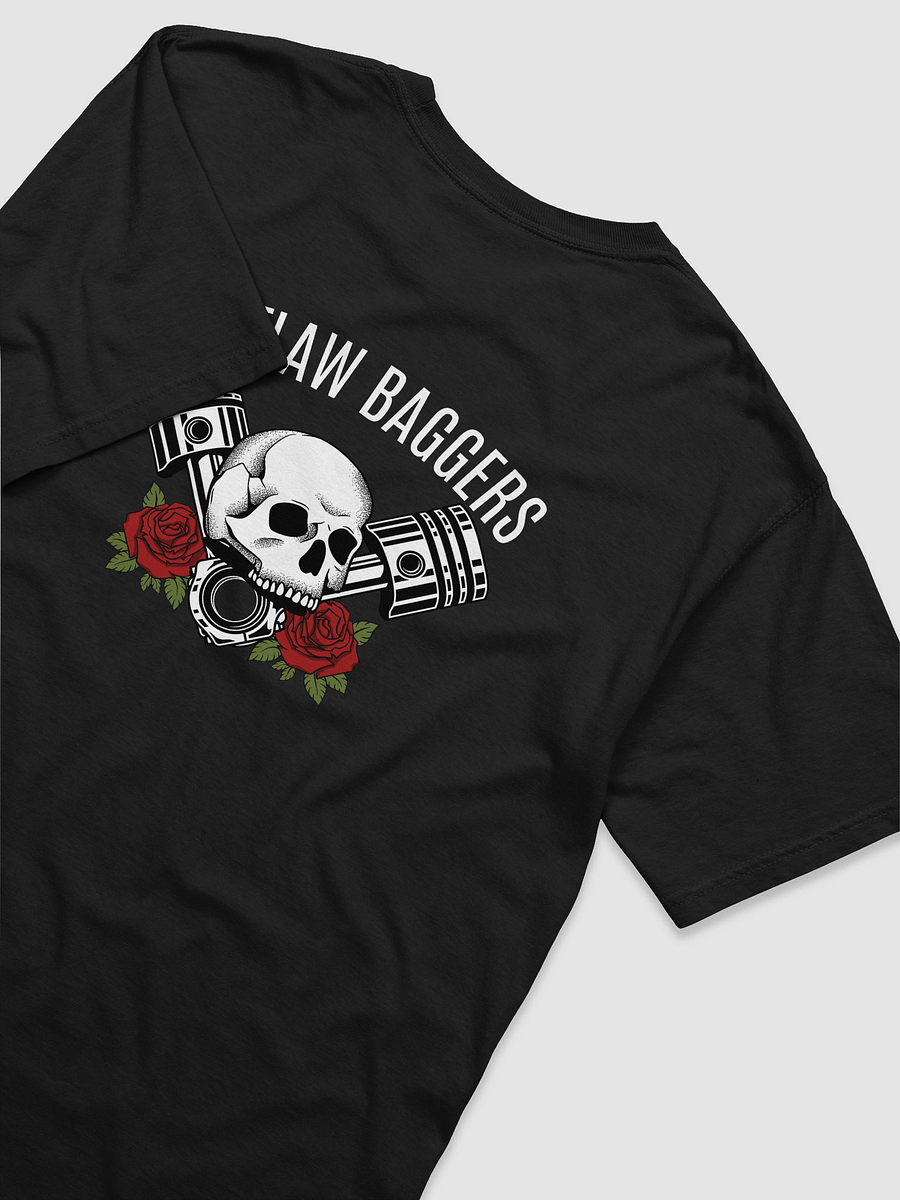 Outlaw Baggers Rose Tee product image (1)