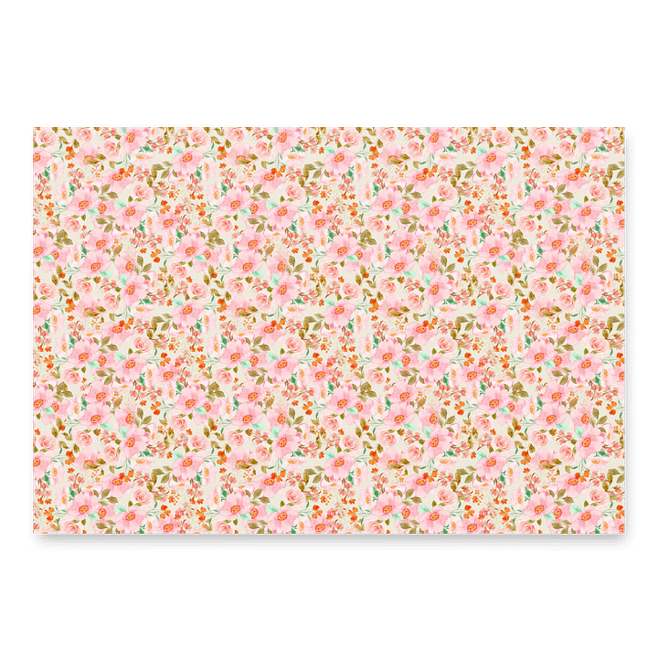 Pink Roses Paper Sheets product image (2)