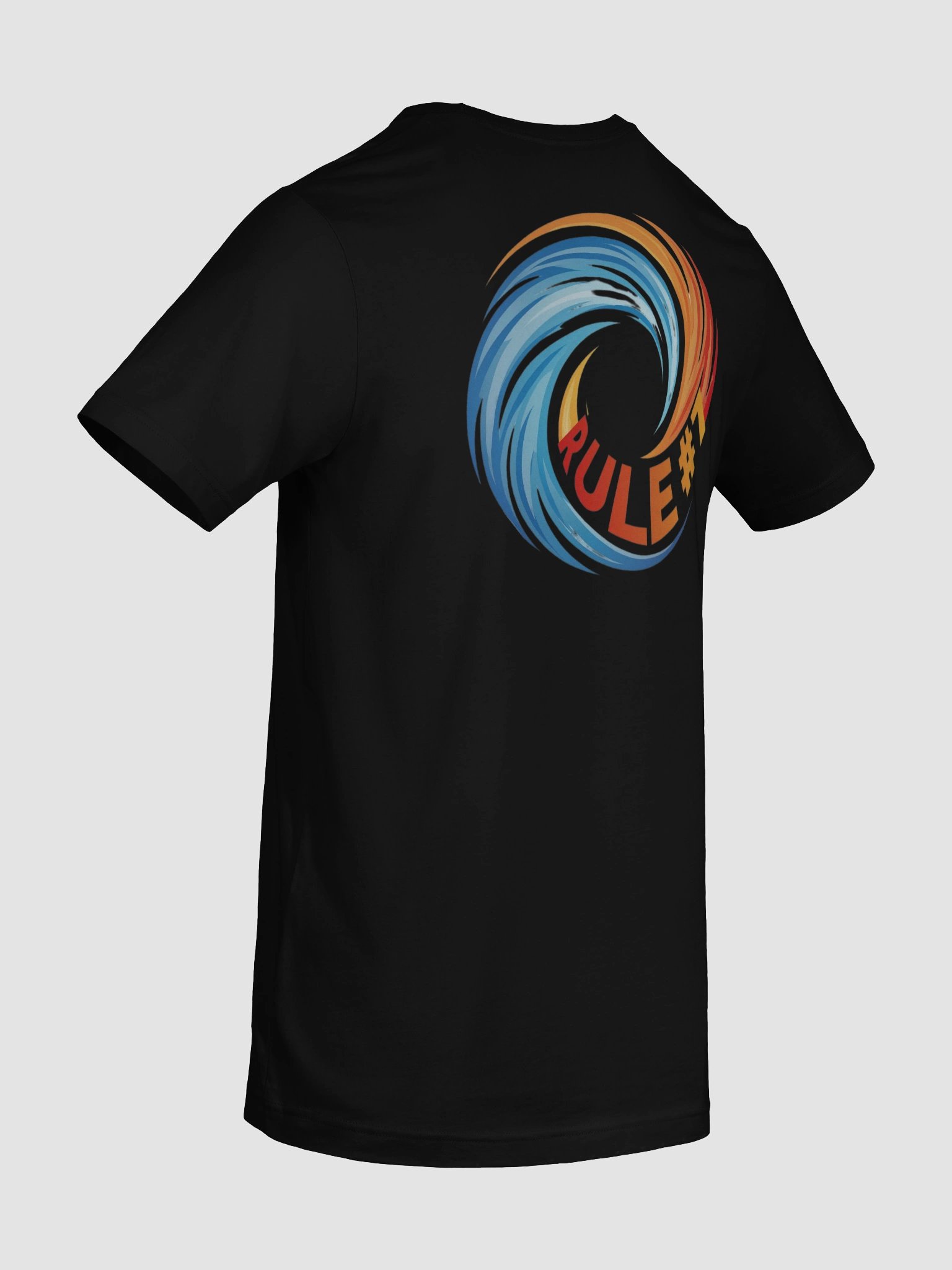 Rule # 7 Women's T-Shirt Blue and Orange product image (107)