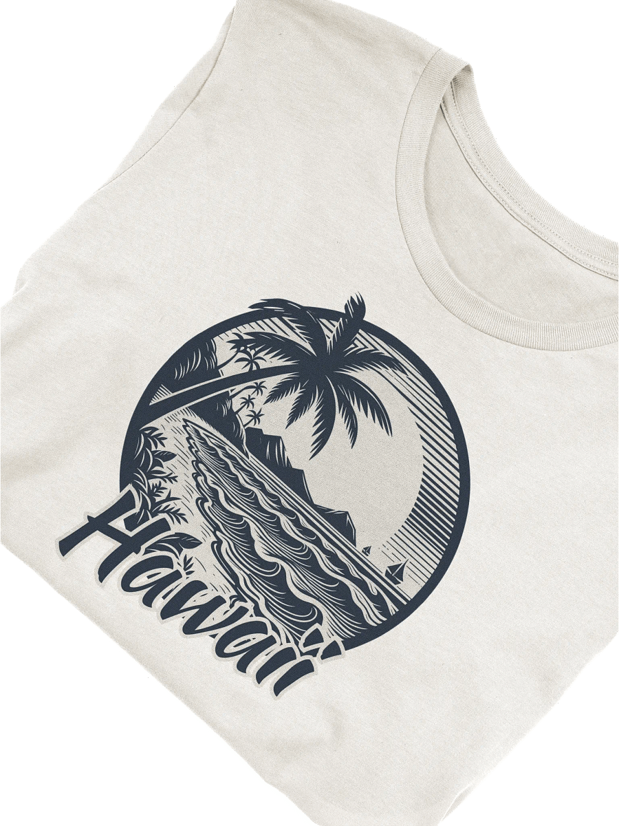 Tropical Hawaiian Serenity T-Shirt product image (5)