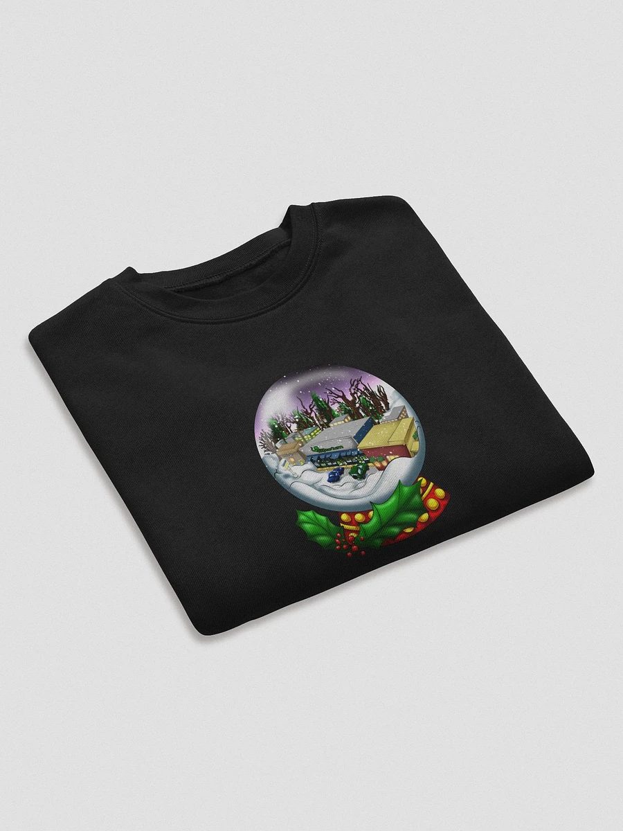 Christmas Globe - Crop Sweatshirt -🎄 🌎 product image (7)