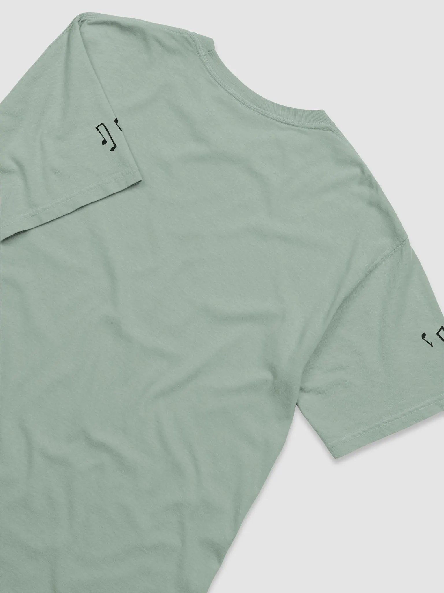 Nostalgia Tee - Black Note Sleeves (Multi-Color Design) product image (5)