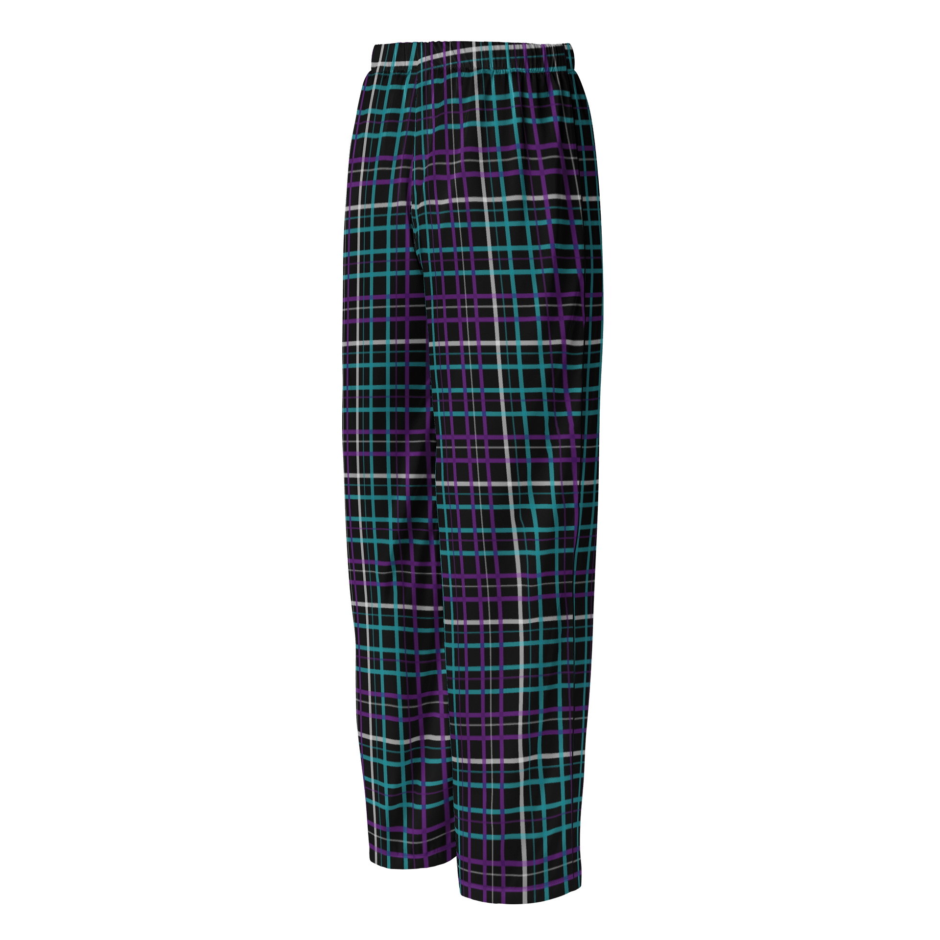 Black Plaid Pajama Pants product image (2)