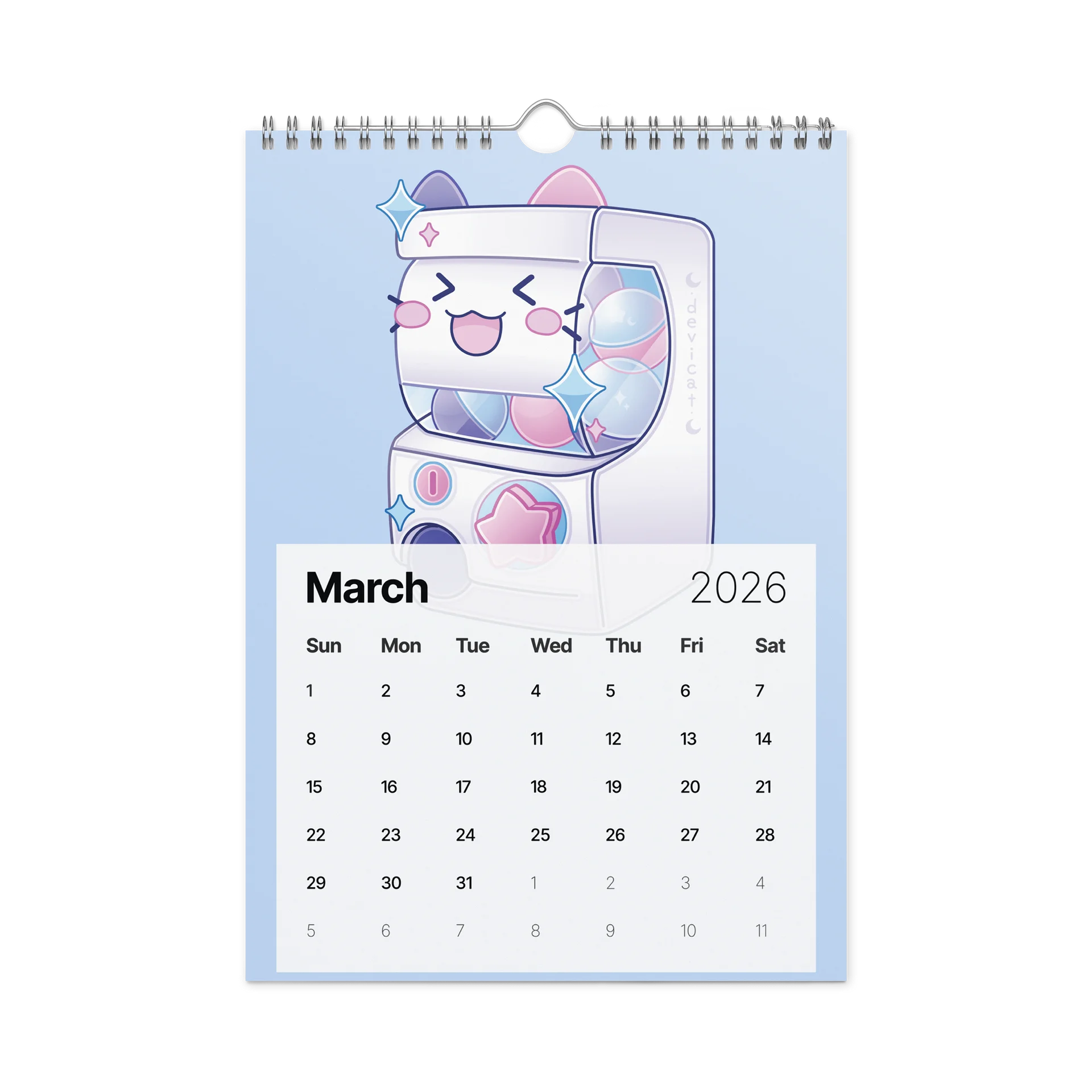 DeviCat Calendar product image (8)