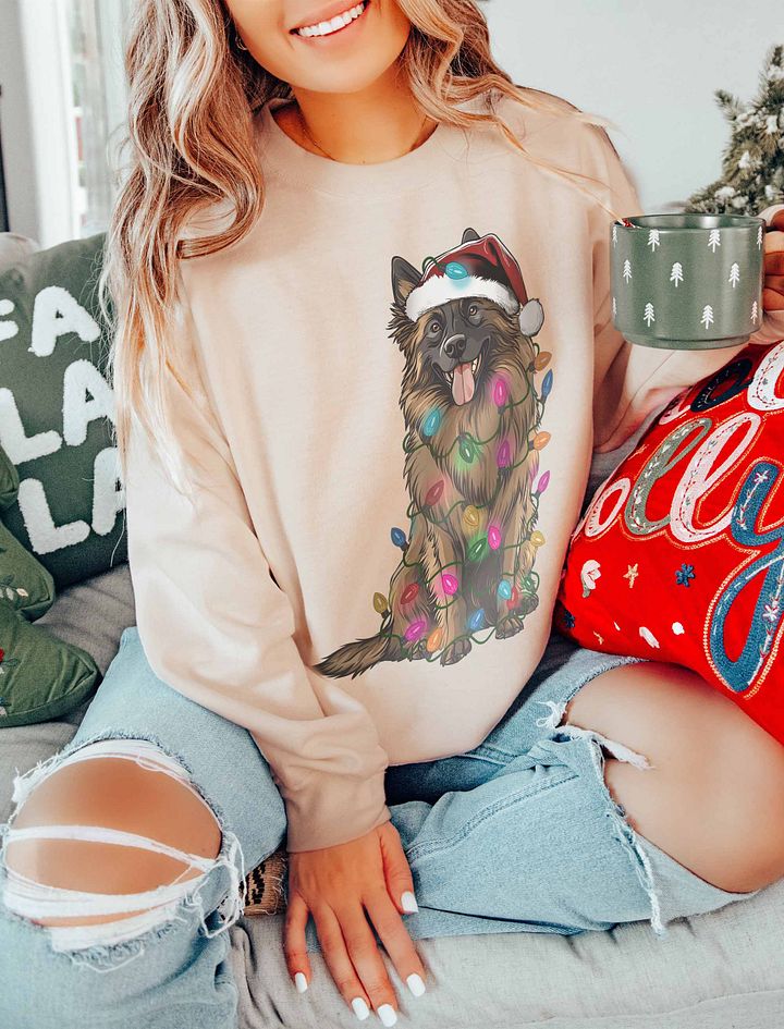 Funny Belgian Tervuren Christmas Sweatshirt product image (20)