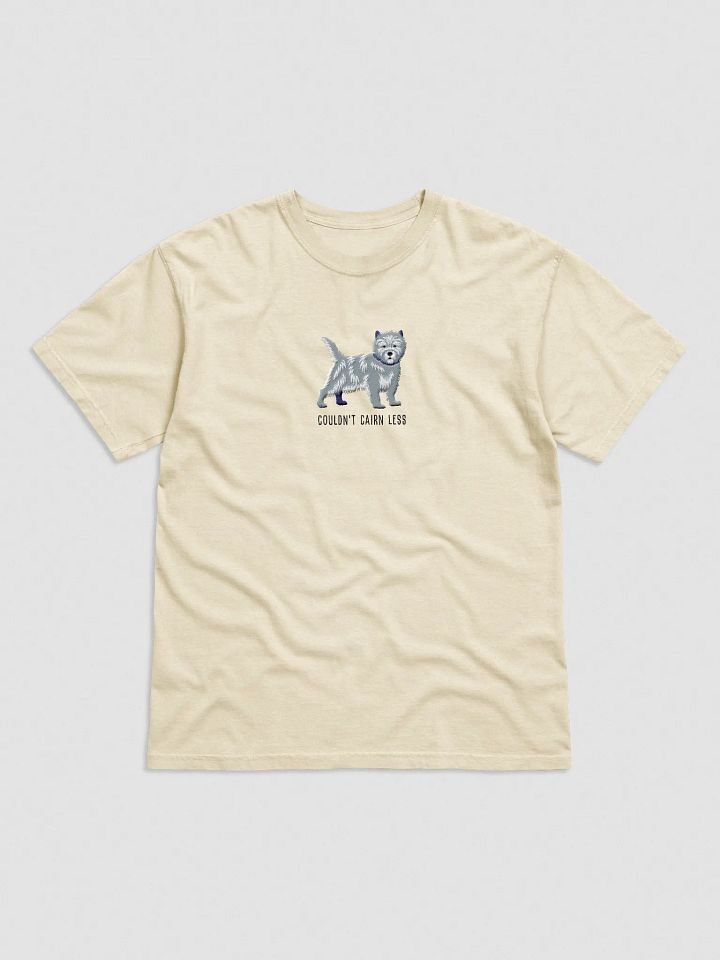 Couldn't Cairn Less T-Shirt(Embroidered) of a Cairn Terrier(Blue Brindle) product image (41)