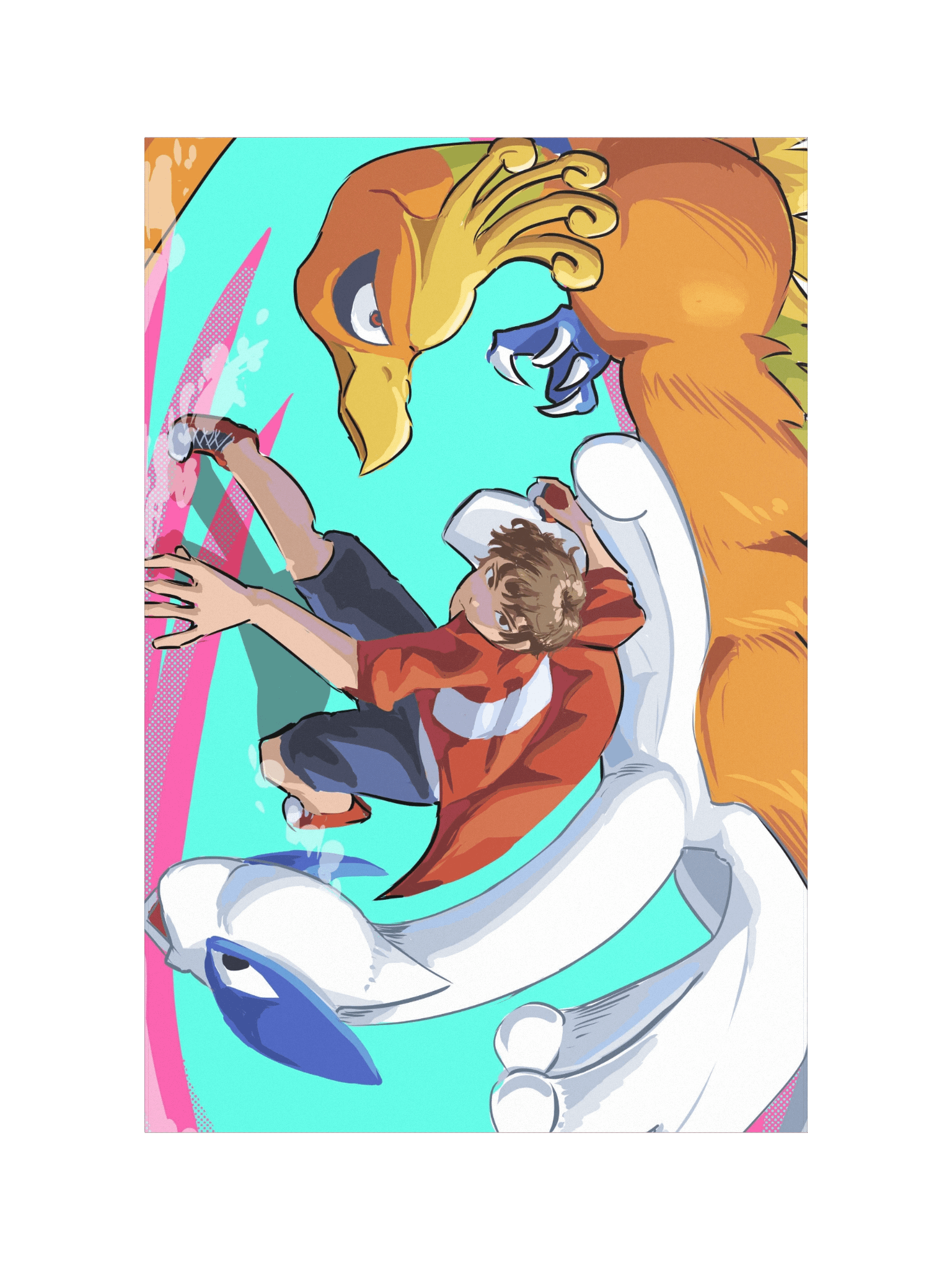 Ho-Oh Lugia Poster product image (1)